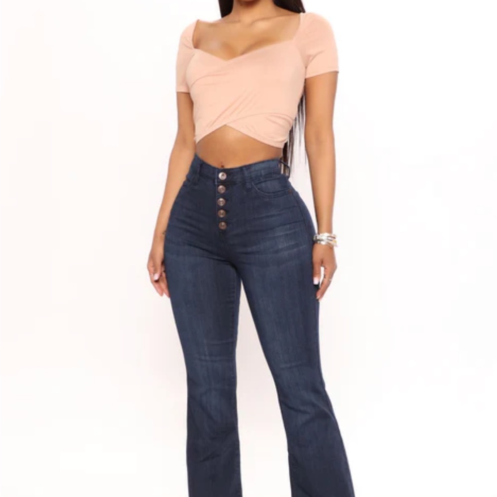 Fashion Nova flare jeans